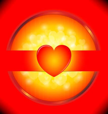 abstract background Hearts Valentine Card.のイラスト素材