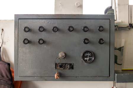 Old control panel use for control boat