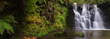 Waterfallの写真素材