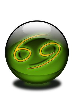 cancer-zodiac signの写真素材