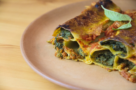 Cannelloni croppedの写真素材