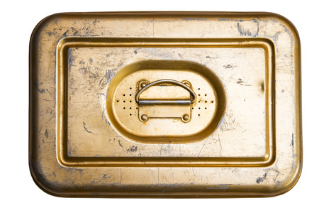 Old tin boxの写真素材