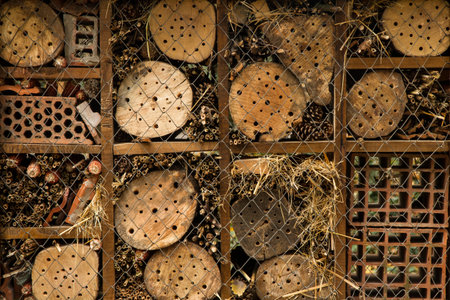 Chopped wood wallpaper