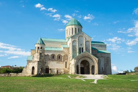 Bagrati Cathedral, standing in Kutaisi, on Ukimerioni Hill, Georgia.の写真素材