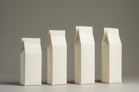 Milk carton mockupの素材