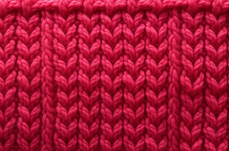 Background knitted pink scarfの素材
