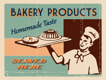Bakery design templateのイラスト素材