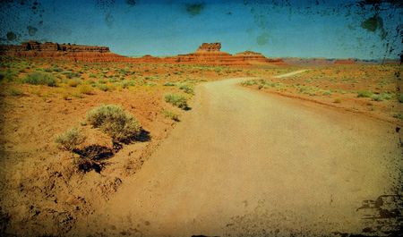 photo grunge capture of breathtaking nature scenic landscapeの写真素材