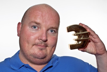 close up portrait shot of a male の写真素材