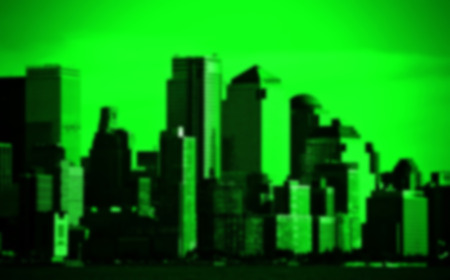 Blurred out of focus background from New York Cityの写真素材