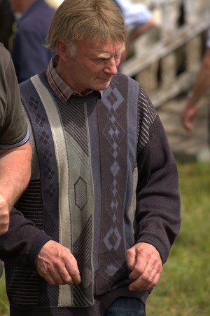 Clare, IRELAND - June 23, 2016: Spancill Hill, Ireland. Spancil Hill  Horse Fair. Spancill Hill Fair, Ireland's and Europe's oldest historic horse fair, which occurs annually on 23 June.のeditorial素材
