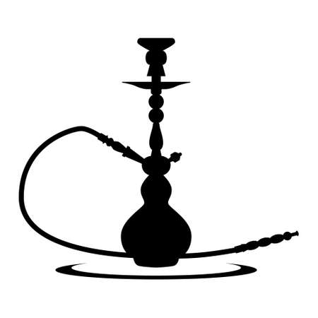 shisha hookah pipe clip art symbolのイラスト素材