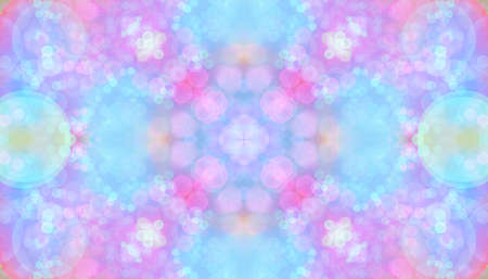 blue pink and purple psychedelic vibrant backgroundの写真素材