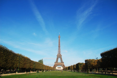 The Eiffel Tower in Paris, France