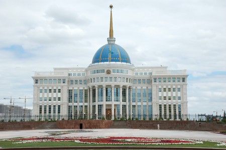 Main residence of the President of Kazakhstanの写真素材