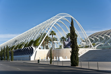 The City of Arts and Science in Valencia,Spain 