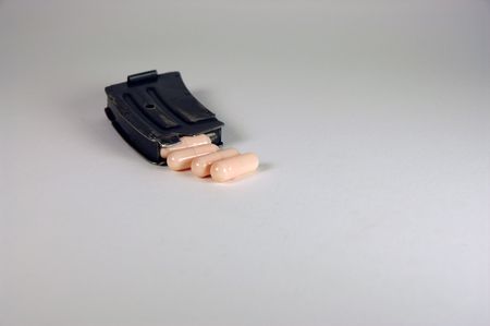 Magazine of pillsの写真素材