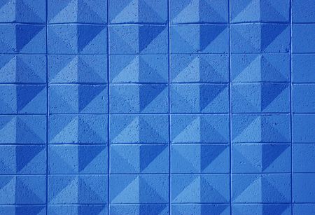 Blue Wallの写真素材