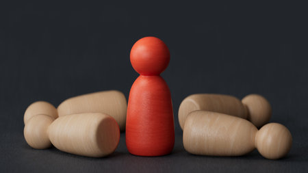 Winning quote concept, "Winning isn't everything, it's the only thing". 3D rendering on black background.の写真素材