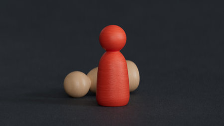 Chess Pieces - silver and golden King.Perfect for representing business strategy, leadership, and...