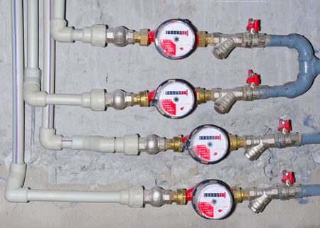 Water supply. Plumbingの写真素材