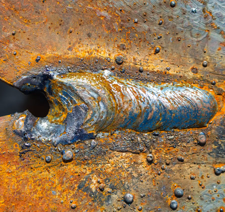 Welding seams