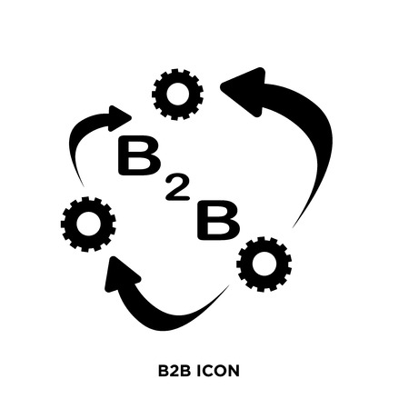 b2b icon vectorの写真素材