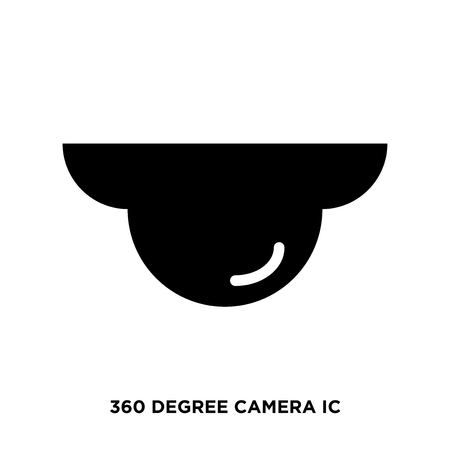 360 degree camera iconのイラスト素材
