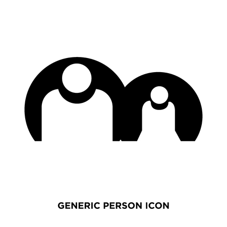 Generic person iconのイラスト素材