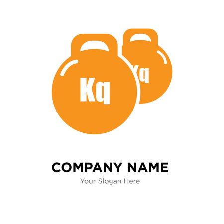 Weight tool company logo design template, Business corporate vector iconのイラスト素材