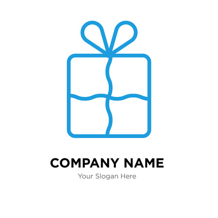 Bookmark company logo design template, Business corporate vector iconのイラスト素材