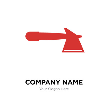 hatchet company logo design template, Business corporate vector iconのイラスト素材