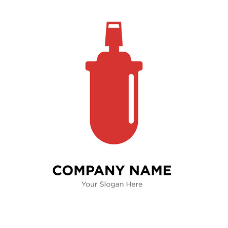 gas can company logo design template, Business corporate vector iconのイラスト素材