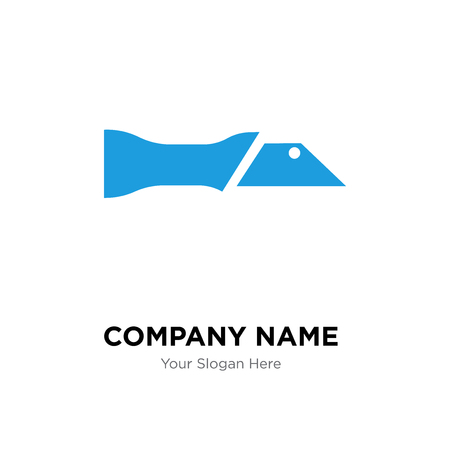knife company logo design template, Business corporate vector iconのイラスト素材