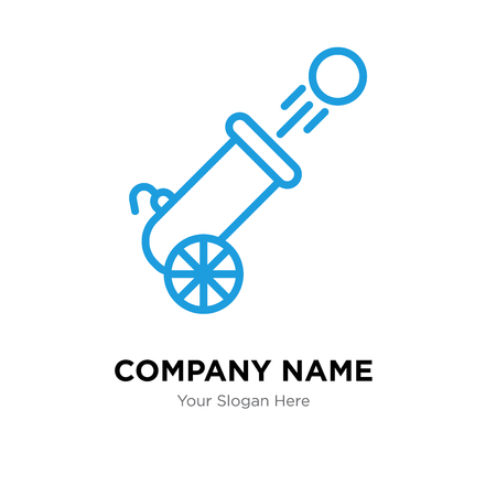 Cannon company logo design template, Business corporate vector iconのイラスト素材