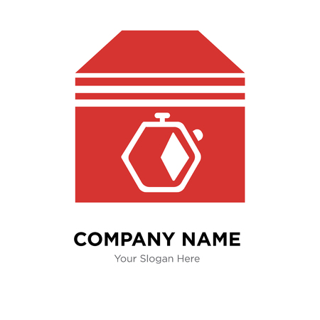 Up arrows couple company logo design template, Business corporate vector iconのイラスト素材