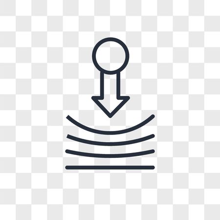 resilience vector icon isolated on transparent background, resilience logo conceptのイラスト素材