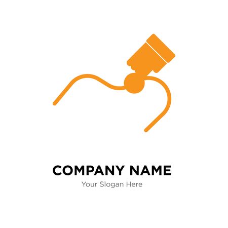 you are here company logo design template, Business corporate vector iconのイラスト素材