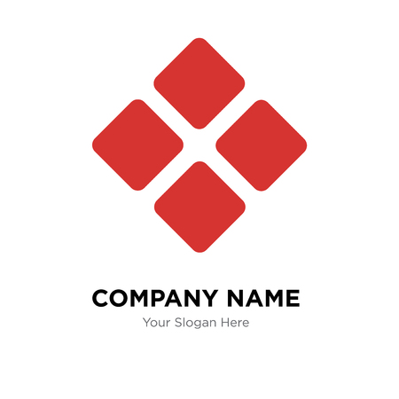 Loading company logo design template, Loading logotype vector icon, business corporativeのイラスト素材