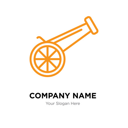 Canon company logo design template, Canon logotype vector icon, business corporativeのイラスト素材