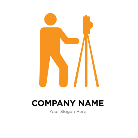 Photo company logo design template, Photo logotype vector icon, business corporativeのイラスト素材