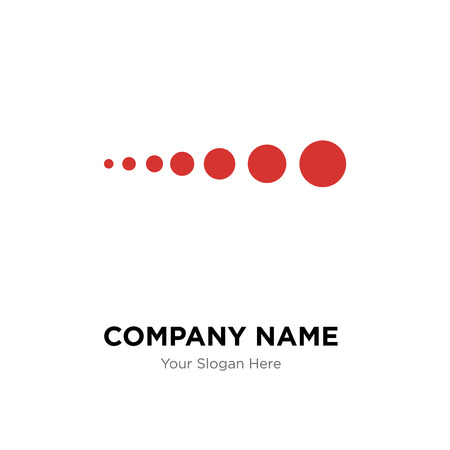 Loading company logo design template, Loading logotype vector icon, business corporativeのイラスト素材