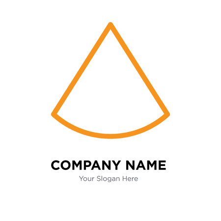 Cone company logo design template, Cone logotype vector icon, business corporativeのイラスト素材