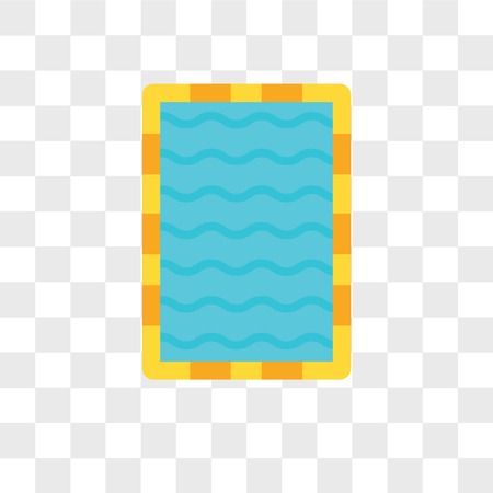 Pool vector icon isolated on transparent background, Pool logo conceptのイラスト素材
