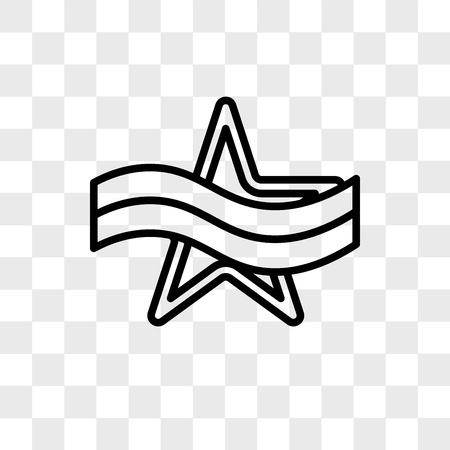 Winner vector icon isolated on transparent background, Winner logo conceptのイラスト素材