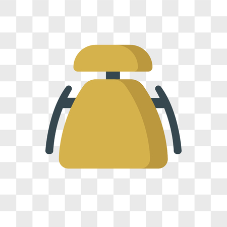 Armchair vector icon isolated on transparent background, Armchair logo conceptのイラスト素材