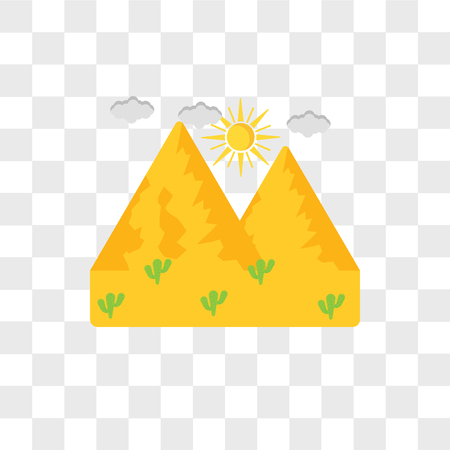 Sun vector icon isolated on transparent background, Sun logo conceptのイラスト素材