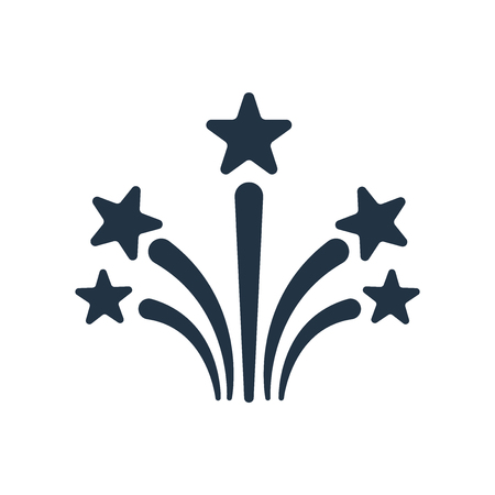 Confetti icon vector isolated on white background, Confetti transparent signのイラスト素材