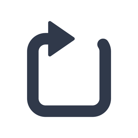 Reload icon vector isolated on white background for your web and mobile app design, Reload logo conceptのイラスト素材
