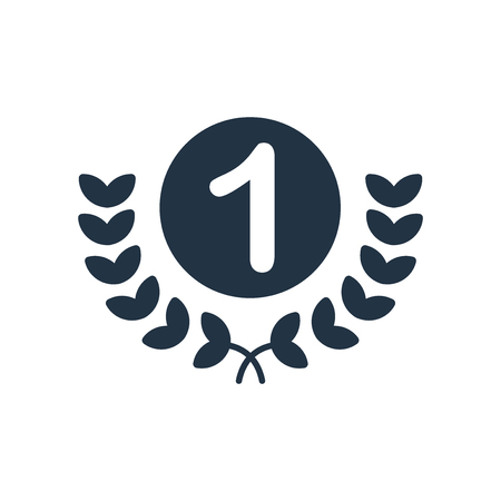 Wreath icon vector isolated on white background, Wreath transparent signのイラスト素材